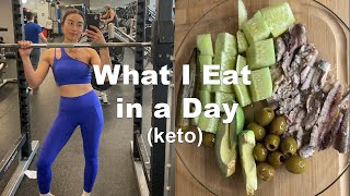 What I Eat in a Day Keto Diet [upl. by Assenad]