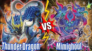 Thunder Dragon vs Mimighoul  High Rated DB YuGiOh 2024 [upl. by Ateuqahs885]