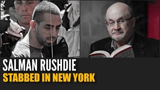 Author Salman Rushdie Stabbed Ahead of Lecture in New York What Happened  The Quint [upl. by Ivers391]