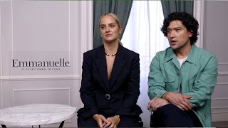 Entrevista a Noémi Merlant Audrey Diwan y Will Sharpe Emmanuelle SO 2024 [upl. by Crompton]