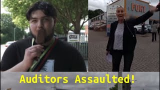 UK Auditors get attacked Compilation 4 [upl. by Atnahs]