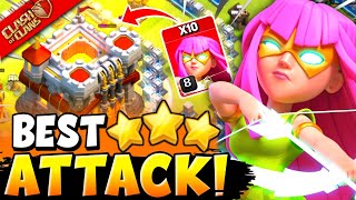 TH11 Super Archer Attack Strategy  Super Archer Blimp Attack Th11 Vs Th12 MG Legend [upl. by Aisatnaf892]