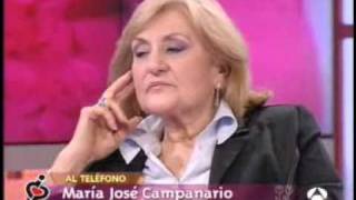 DEC  María José Campanario rompe su silencio [upl. by Allecram]