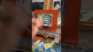 Natalymaketsycom oilpainting sardines fish painting artist [upl. by Gerc64]