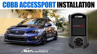 How to Install Cobb Accessport V3 2015 Subaru WRXSTi [upl. by Pelpel]