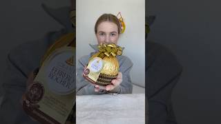 КОНФЕТАГИГАНТ ferrero ferrerorocher сладкийподарок обзорновинок обзорпокупок мукбангроссия [upl. by Darraj]