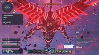 Dark Falz Fight in Phantasy Star Online 2 New Genesis New Urgent Quest [upl. by Winnifred]