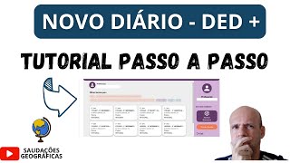 NOVO DIÁRIO DIGITAL ESCOLAR DE MINAS GERAIS 2024  TUTORIAL COM O PASSO A PASSO PARA INICIANTES [upl. by Ahsiekin]