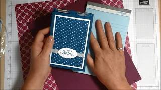 How To  Custom Notepad Cover [upl. by Annawyt401]