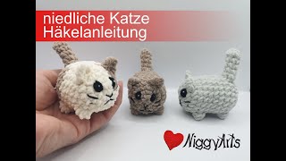 Häkelanleitung Katze [upl. by Aitnic]