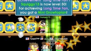 Growtopia  I reach level 50 [upl. by Elspet707]