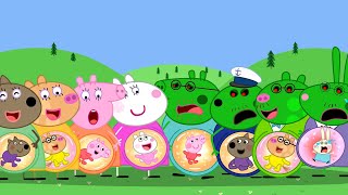 Peppa Pig’s Family Turns Into Zombies What Will Happen 🧟  Peppa Pig Funny Animation [upl. by Nageem]