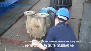 Liquid ring vacuum pump disassembly and assembly steps [upl. by Mahgirb915]