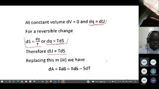 Gibbs Helmholtz Equation and Maxwell Relations [upl. by Lertram]