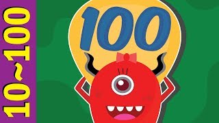 Singing By Tens  Count 10100 Song  Fun Kids English [upl. by Hickey]