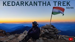 Kedarkantha Trek from Delhi in December I Full information I Winter Trek I Not an easy trek [upl. by Ahsile495]