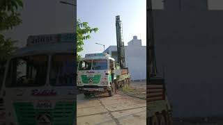 borewell machin  111 फीट पे 40 HP मोटर का पानी  amazing water somnathborewell sorts [upl. by Akemat]