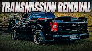 I Removed My 10R80 Transmission From My 2020 F150 [upl. by Fayth]