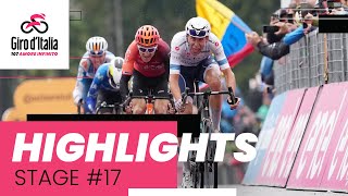 Giro dItalia 2024  Stage 17 Highlights [upl. by Elrak]