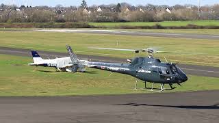 AS350 DHMMW flying at the airfield [upl. by Raynor]