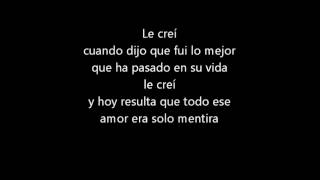 Pesado Le Crei  con letra [upl. by Brewer]