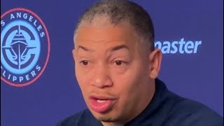 quotWe Cant Keep Doing Thisquot Tyronn Lue Pissed Again After Clippers Win Against Magic [upl. by Aneerahs]