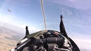 A29 Light Attack Aircraft In Action Bomb Drop Training Cockpit Footage [upl. by Langer]