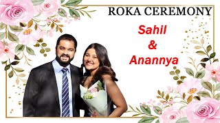 🔴Live  Roka Ceremony Of Sahil and Anannya on 18 October 2024 [upl. by Milano]