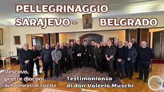 Pellegrinaggio SarajevoBelgrado don Valerio Muschi [upl. by Everett]