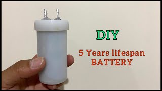 How to Make Real and Powerful Battery DIY Battery 5 Years Lifespan [upl. by Theresa]