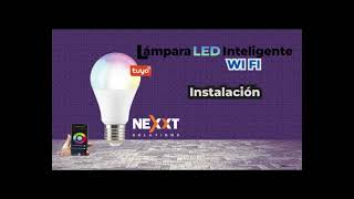 Como Vincular ✅Lámpara LED Inteligente NEXXT✅ SAMART WIFI NHBC120 [upl. by Austin974]