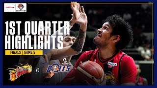 San Miguel vs Meralco  GAME 5 1ST QUARTER HIGHLIGHTS  PBA SEASON 48 PHILIPPINE CUP FINALS [upl. by O'Doneven]