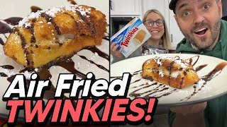 You gotta try this Stuffed Air Fried Twinkies [upl. by Stranger567]