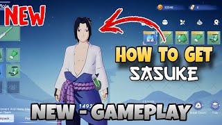 Naruto Shippudden Gameplay Naruto Slugfest X New Version 1 How to get sasuke ♥️ [upl. by Solhcin]