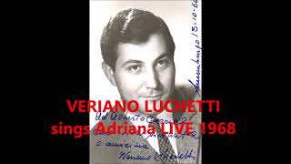 VERIANO LUCHETTI sings ADRIANA and IL DUCA DALBA arias live 1968 [upl. by Dina]