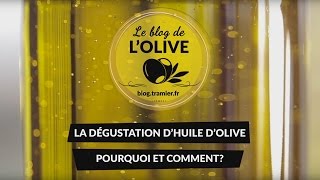 La dégustation de lhuile dolive par un oléologue [upl. by Natsirt]