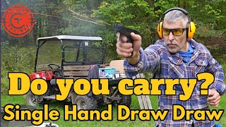 Concealed Carry Single Hand DrawDominant Hand [upl. by Mcgregor828]