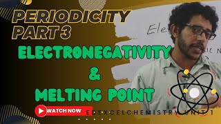 Electronegativity and Variation of Melting Points of Elements [upl. by Ness]