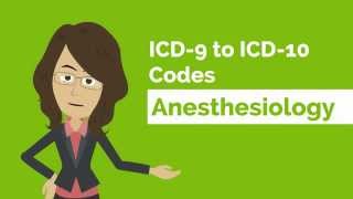 Top 20 Anesthesiology ICD9 to ICD10 Codes [upl. by Aurelia]