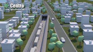 Animación obra Ferrocarril Central [upl. by Magner864]