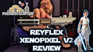 Rey Palpatine The Rise Of Skywalker Xenopixel Lightsaber Review  Padawan Outpost  Dark Wolf Sabers [upl. by Rebba]