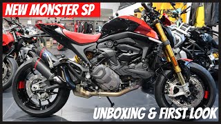 New 2023 Ducati Monster 937 SP First Look amp Unboxing [upl. by Sadinoel]