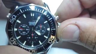 Omega Seamaster Chronograph calibre 3303A [upl. by Yttiy]