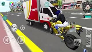 💹Live🔴New Power Suv Mercedes bullet Train vs motor bike Gas station 3D Driving Class Simulation [upl. by Nahsab]