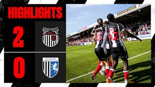 HIGHLIGHTS  Grimsby Town 20 Gillingham  Sky Bet League Two  Saturday 2nd September 2023 [upl. by Ahseihs]