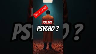 Psychopath testare you one of them shorts psychology psychopaths quiztime testing [upl. by Notlih]