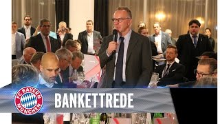 Die Bankettrede nach dem Spiel in Porto [upl. by Ahsinat42]