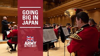 Coldstream Guards Band playing in Japan  British Army [upl. by Mcleod]