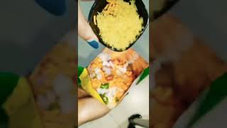 Kurkure Chat ।सिर्फ 1 मिनट में बिना किसी बर्तन के बनाए Chataka Pataka Bhel😋 shorts trending Short [upl. by Acireed]