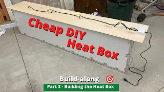 Bingham Projects TakeDown Recurve Bow Build Series  Part 3  Building the Heat Box [upl. by Idnib]